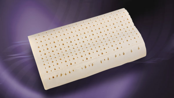 Φυσικό Latex μαξιλάρι με μικροπόρους για βελτιωμένη κυκλοφορία αέρα και απόλυτη χαλάρωση του αυχένα και του κεφαλιού